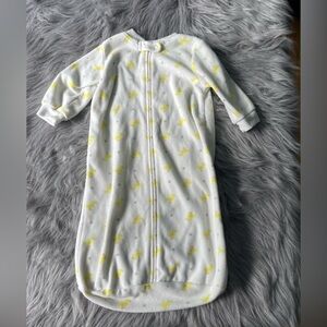 Cozy White and Yellow Kids Pajamas